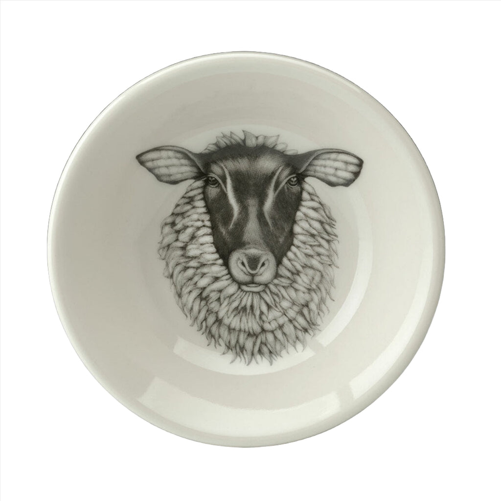 Laura Zindel Sauce Bowl: Suffolk Sheep