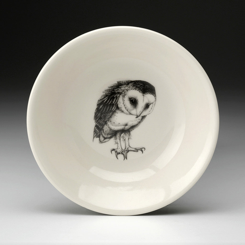 Laura Zindel Sauce Bowl: Barn Owl