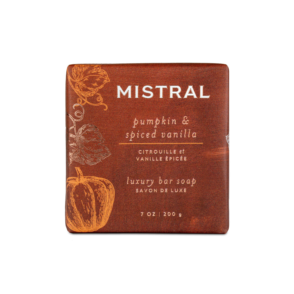 Mistral Pumpkin Spiced Vanilla Bar Soap