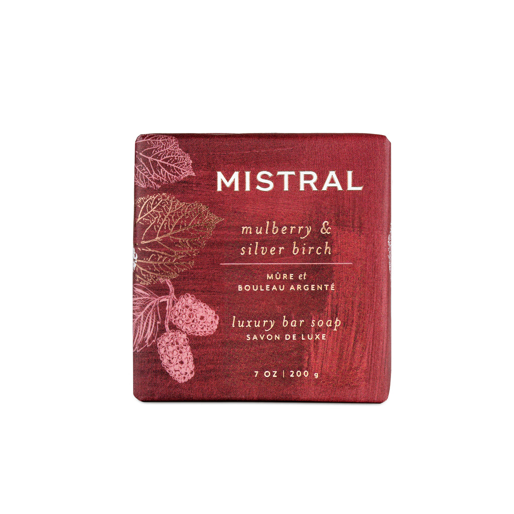 Mistral Mulberry & Silver Birch Bar Soap