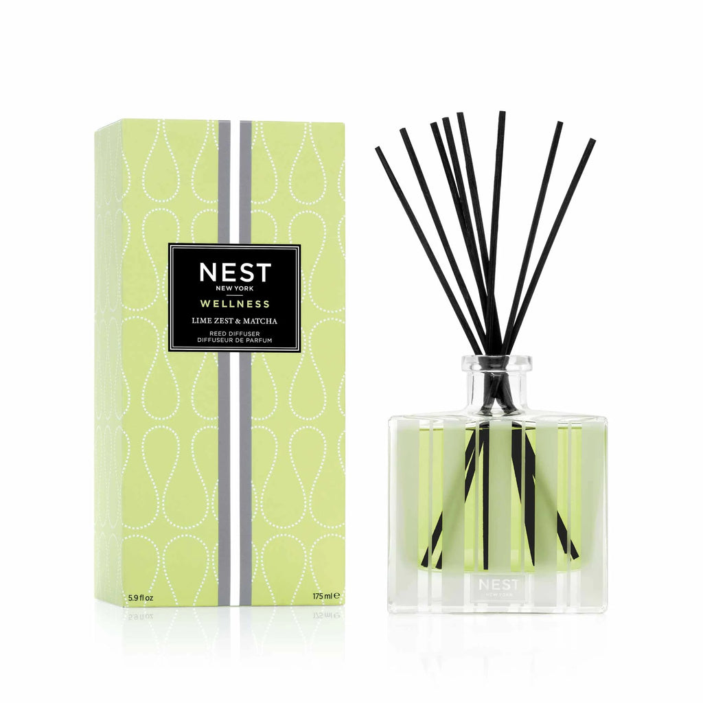 Nest New York Lime Zest & Matcha Reed Diffuser