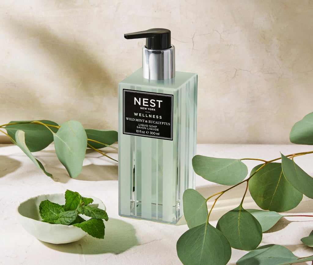 NEST New York Wild Mint & Eucalyptus Liquid Soap