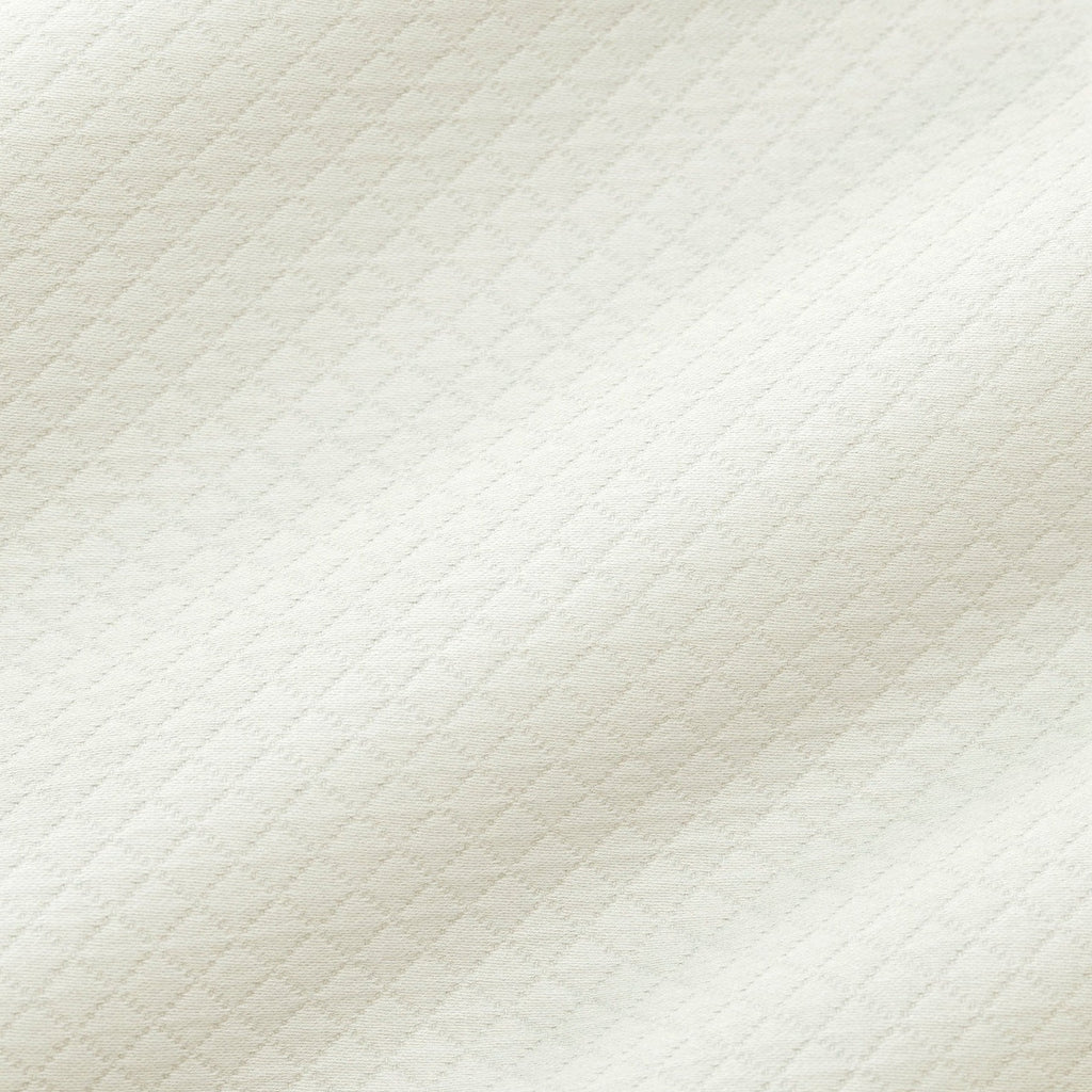 Sferra Fine Linens Rombo Coverlet + Shams Cotton Pique Matelasse Oyster Ivory