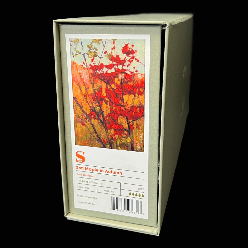 Soft Maple in Autumn by Tom Thomson Wooden Puzzle
