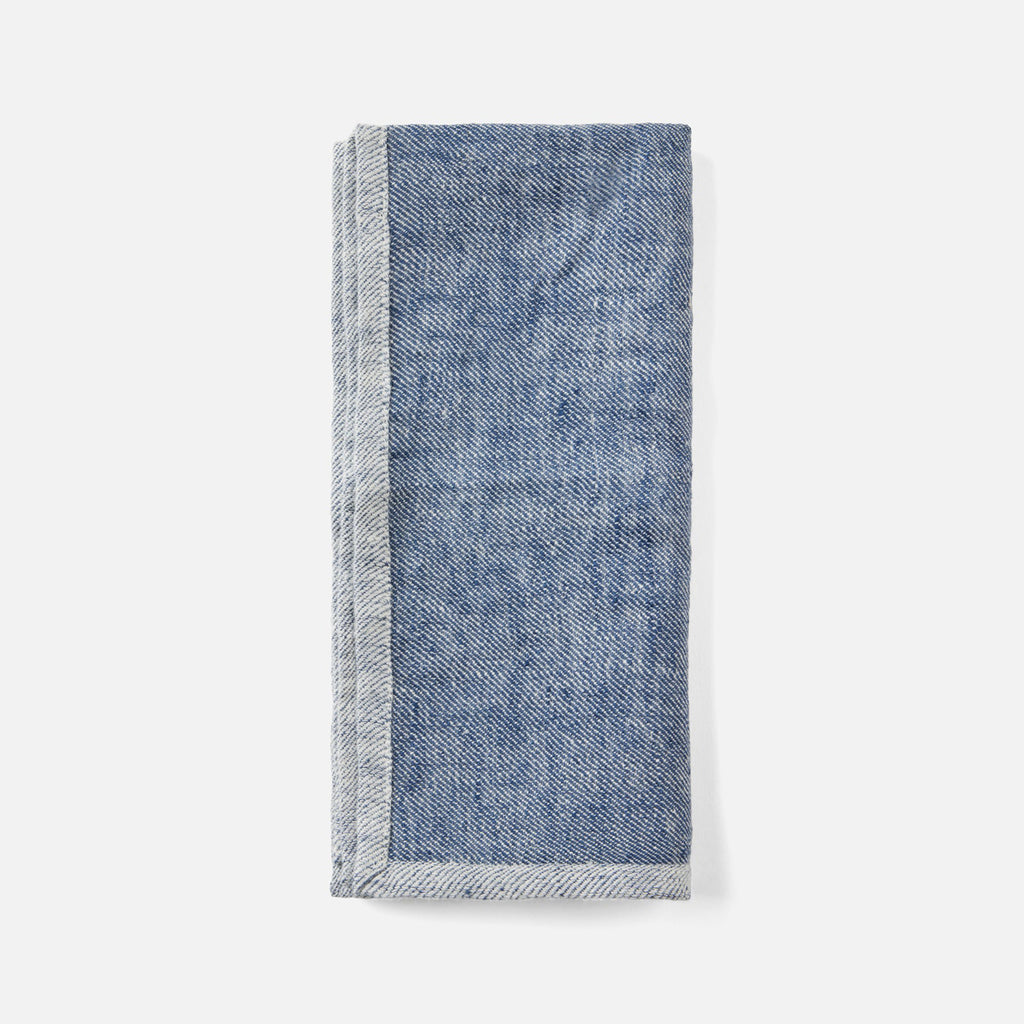 Blue Pheasant Gianna Navy/White Kitchen Towel