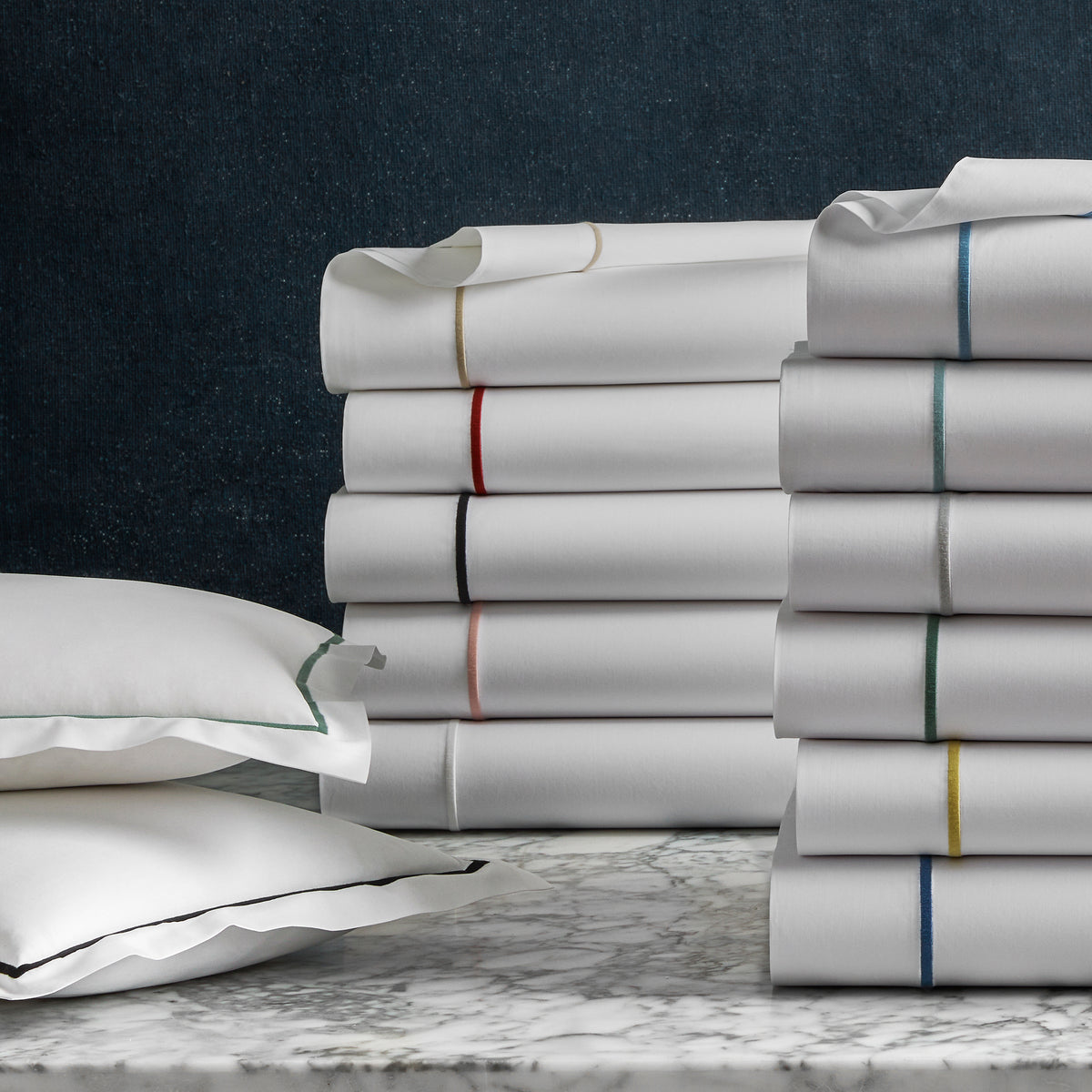 Matouk Bergamo Giza Sheets, Duvet Cover + Shams – The Picket Fence