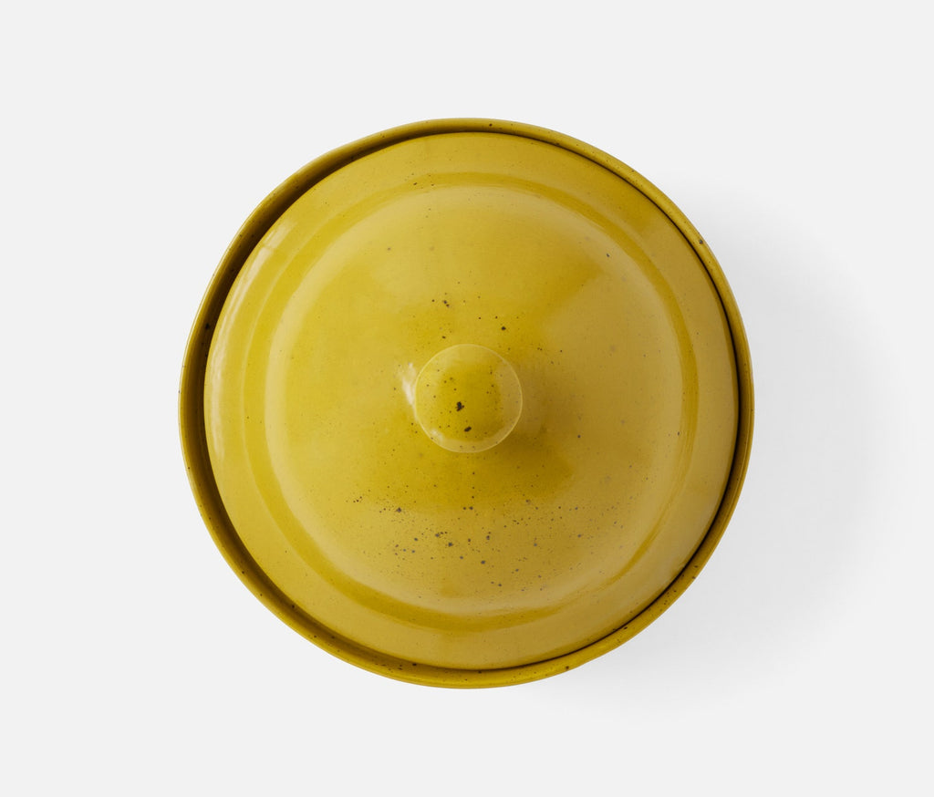 Marcus Chartreuse Salt Glaze Cloche Serving Platter