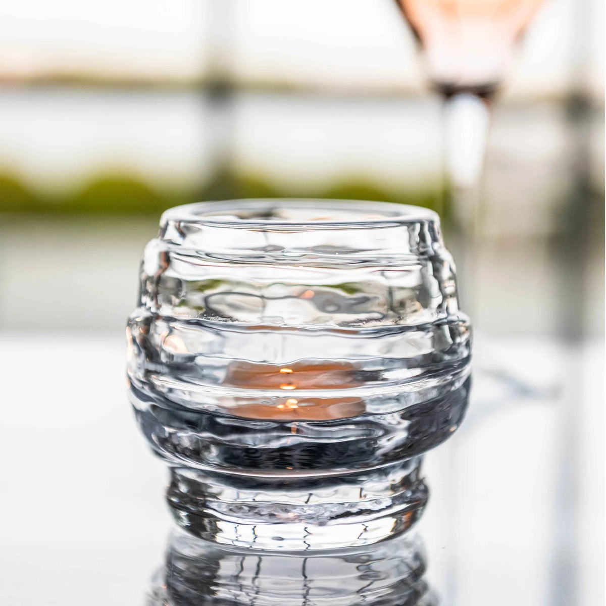 Simon Pearce waterbury Tealight The Picket Fence Store