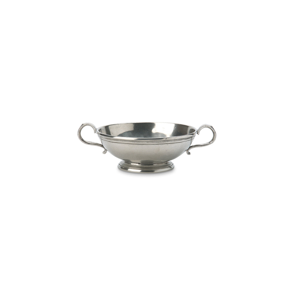 Low Footed Bowl with Handles