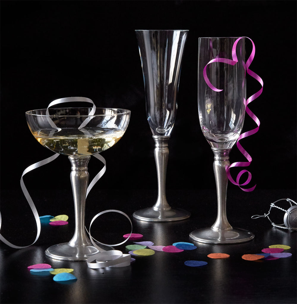 Classic Empire Champagne Glass Pair
