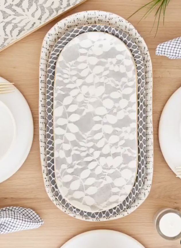 Terrafirma Ceramics Bread Tray & Fish Platter