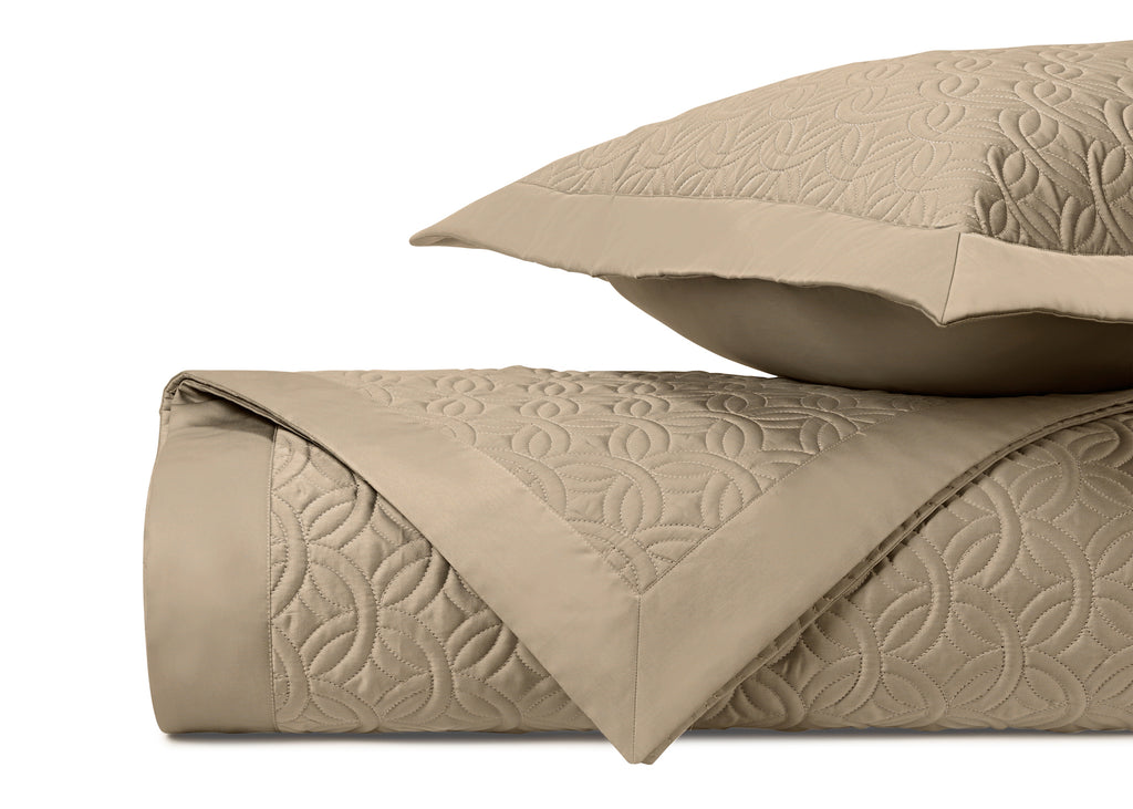 Home Treasures Duomo Quilted Coverlet and Shams