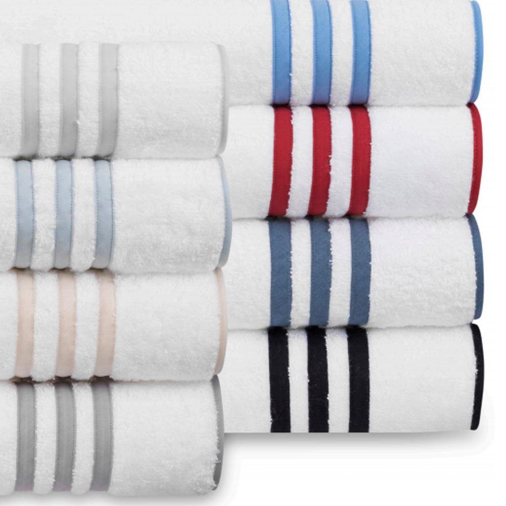 Matouk Newport Bath TowelNewport Stocked Bath Towels + Bath Mats