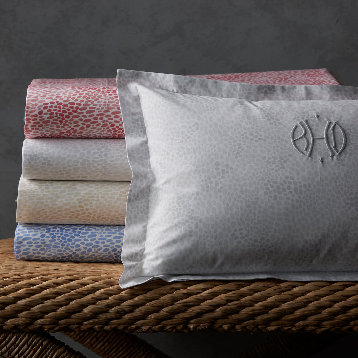 Lulu Dk for Matouk Nikita Sheets, Duvet Covers + Shams The Picket