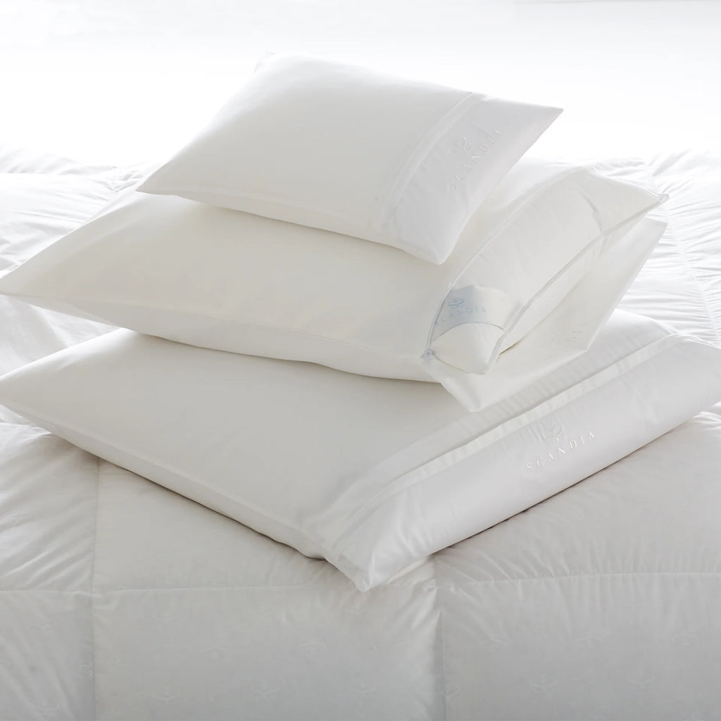 Scandia Home Deluxe Cotton Sateen Down Pillow Protector
