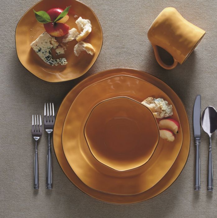 Skyros Designs Cantaria Dinnerware, Golden Honey