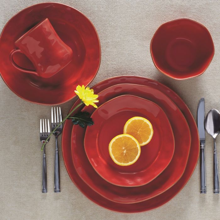 Skyros Designs Cantaria Dinnerware, Poppy Red