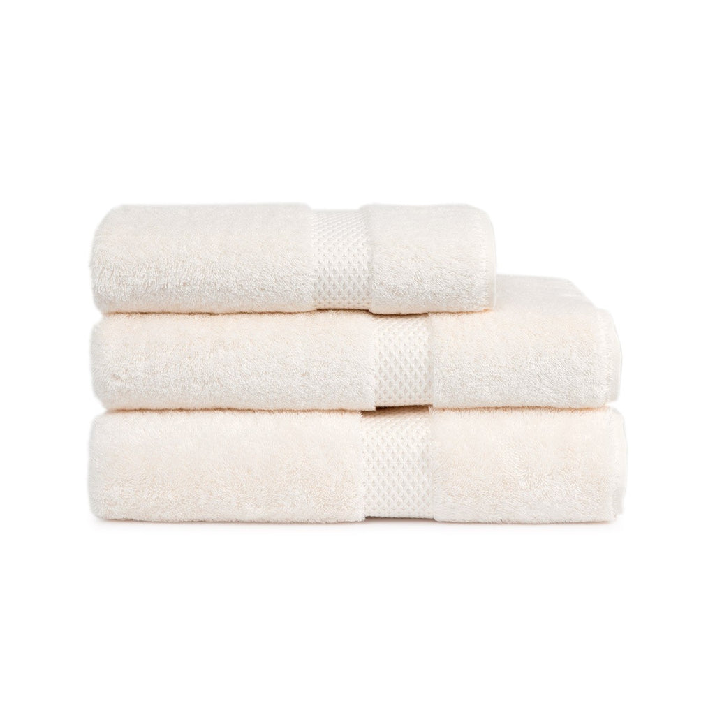 Yves Delorme Etoile Bath Towel Nacre Ivory