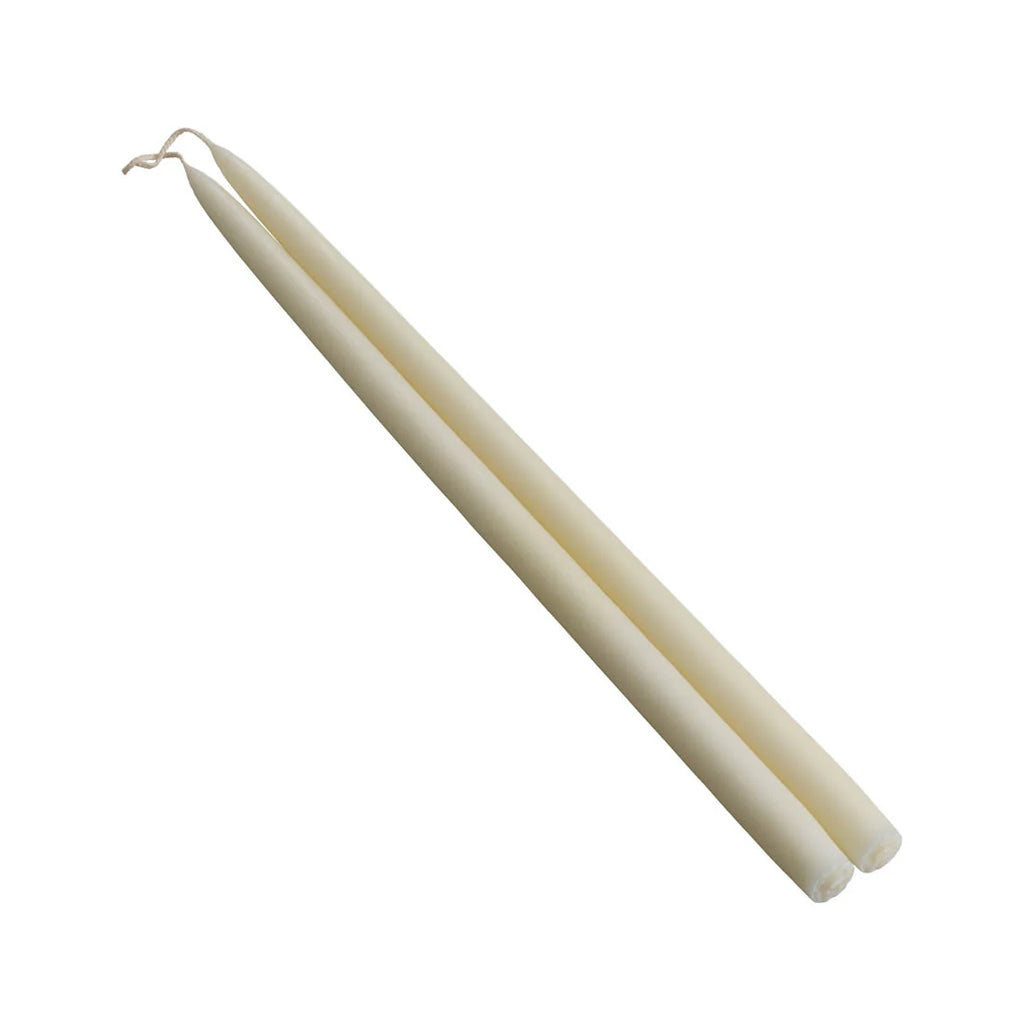 Simon Pearce Ivory Taper Candle Set - 18 inch