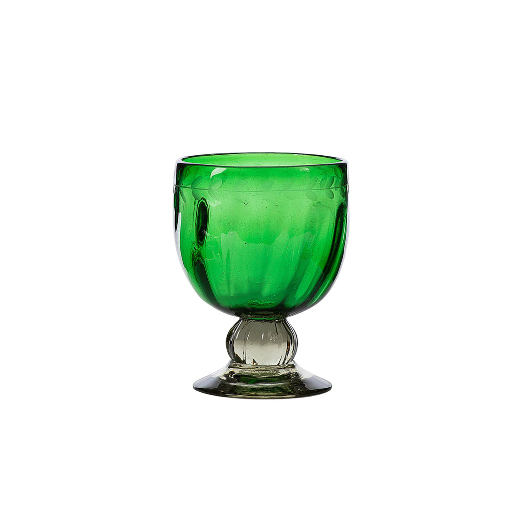 Jan Barboglio Verde Green Gloria Goblet