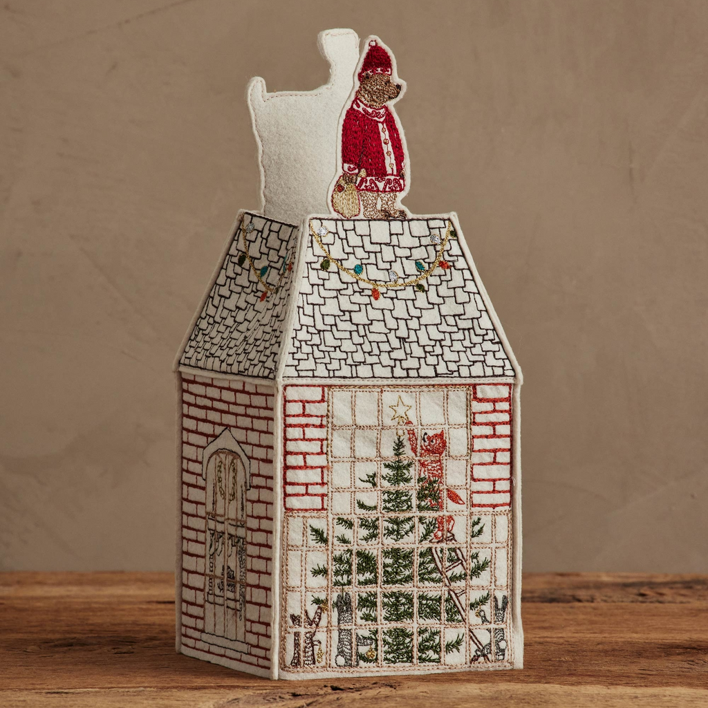 Coral and Tusk Home for the Holidays Tissue Box Cover