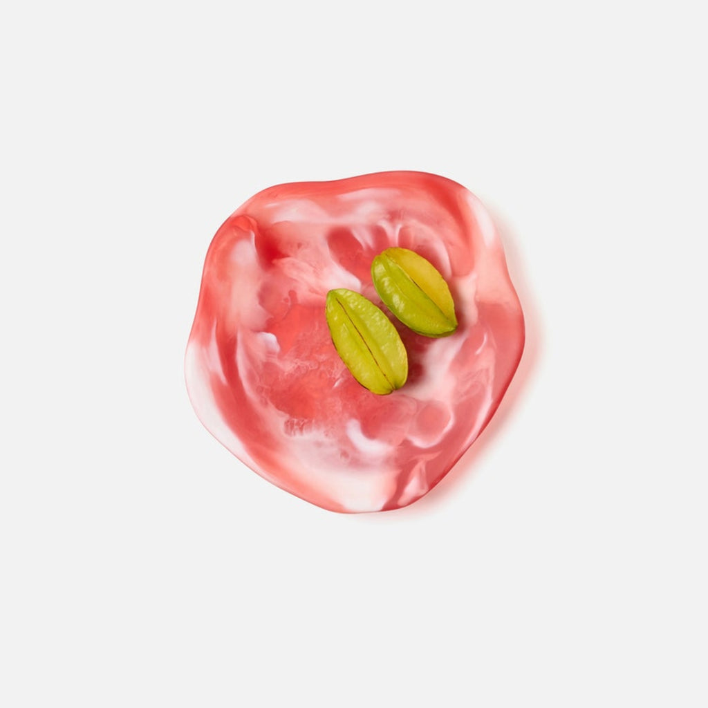 Beatrix Berry Swirled Serving Trays