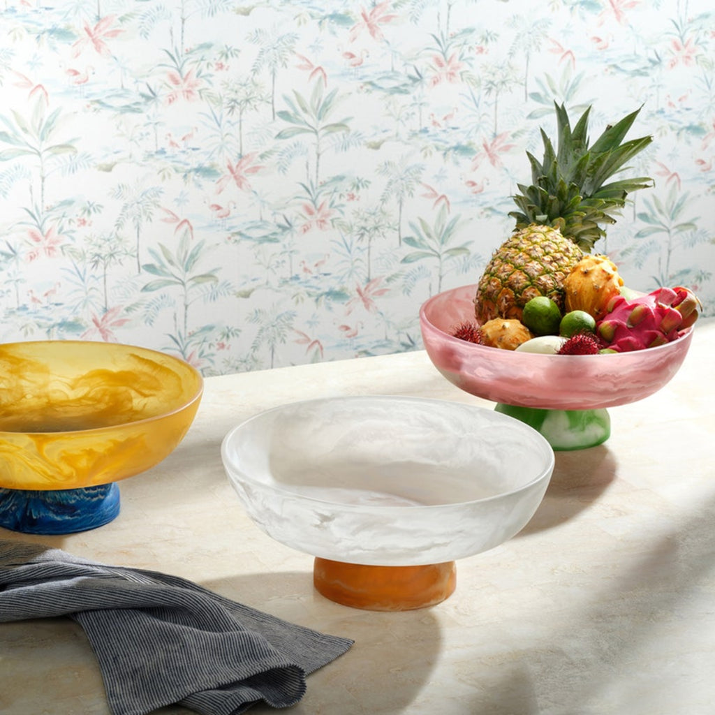 Benno Pink and Green Fruit Bowl