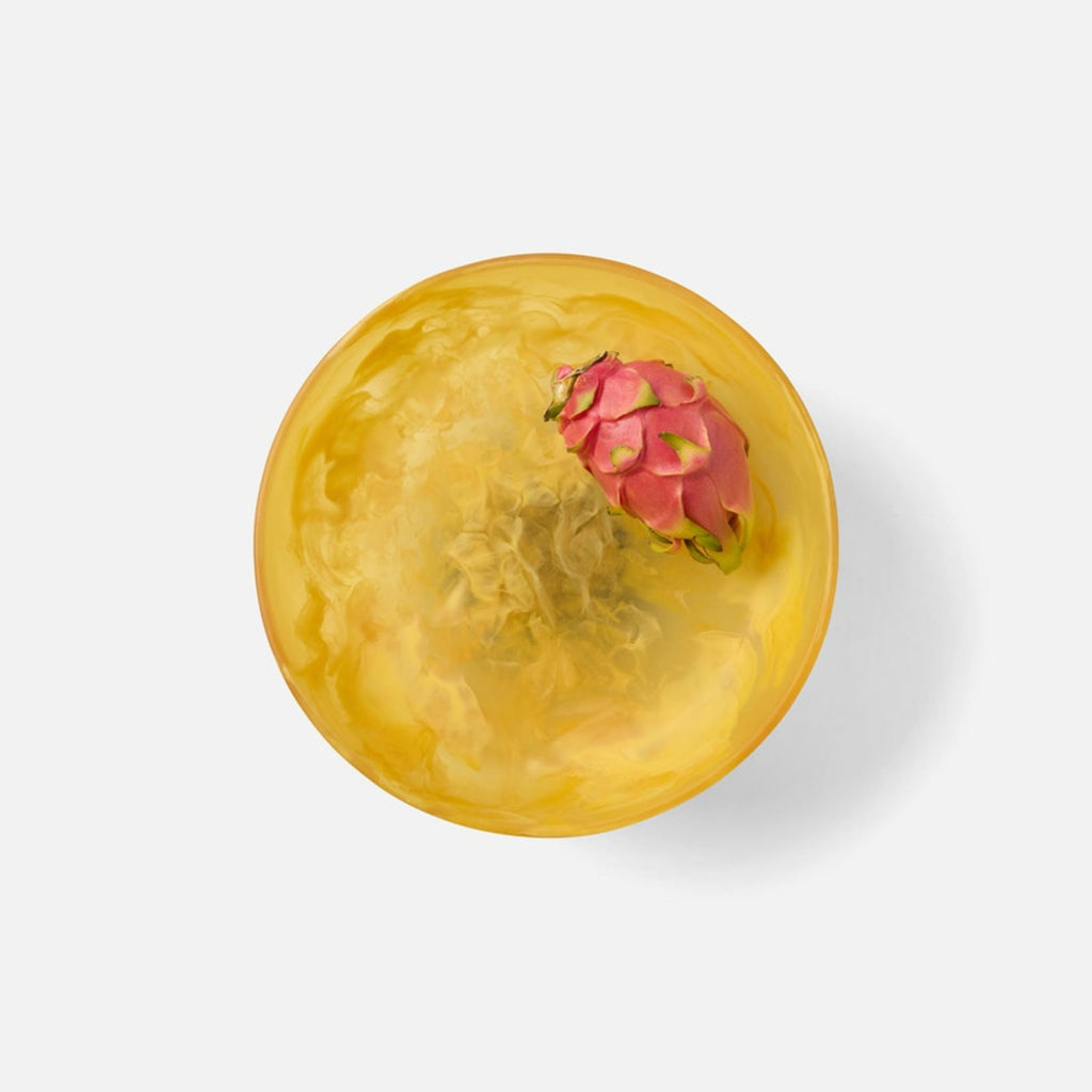 Benno Yellow and Blue Fruit Bowl