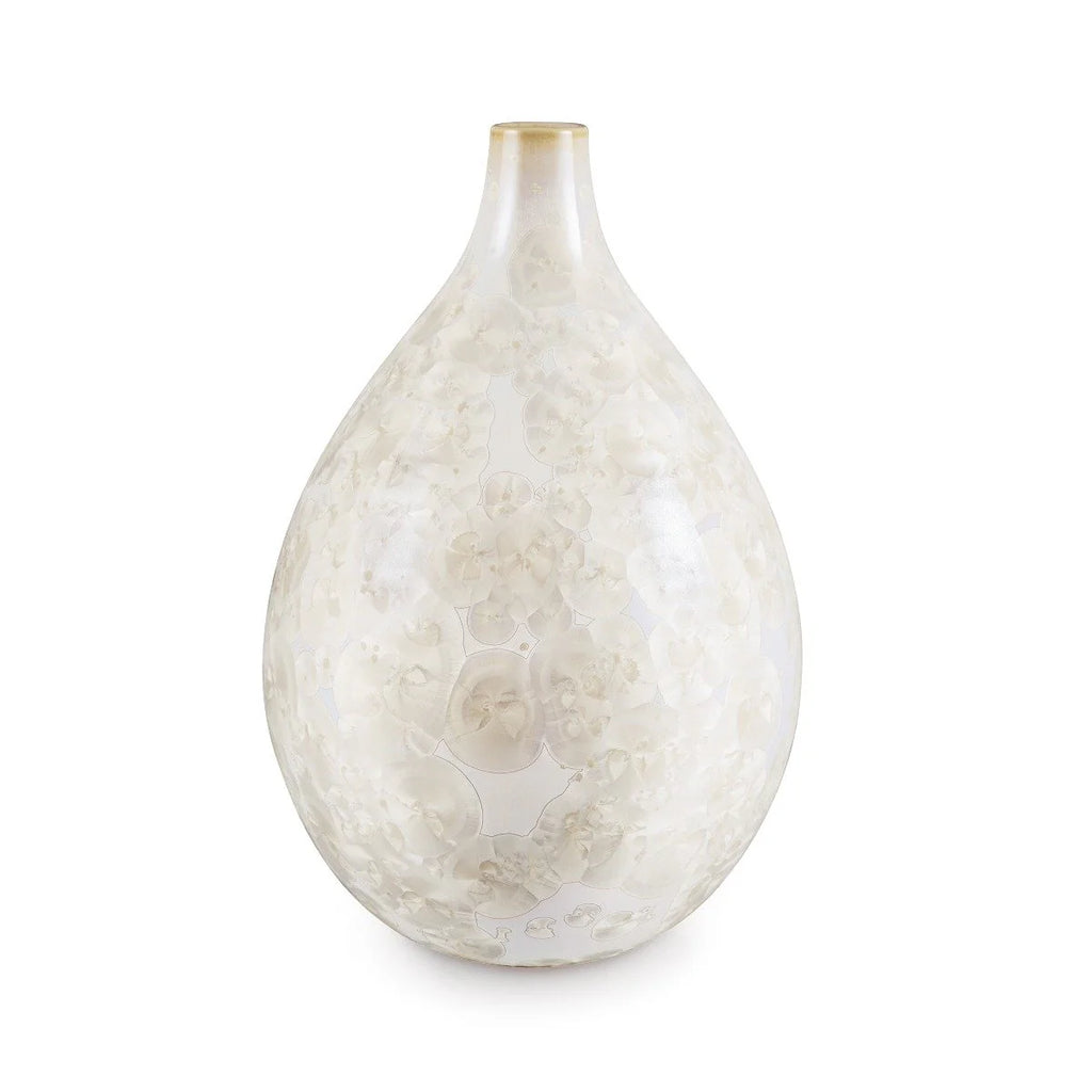 Simon Pearce Crystalline Teardrop Vase - Medium/Candent