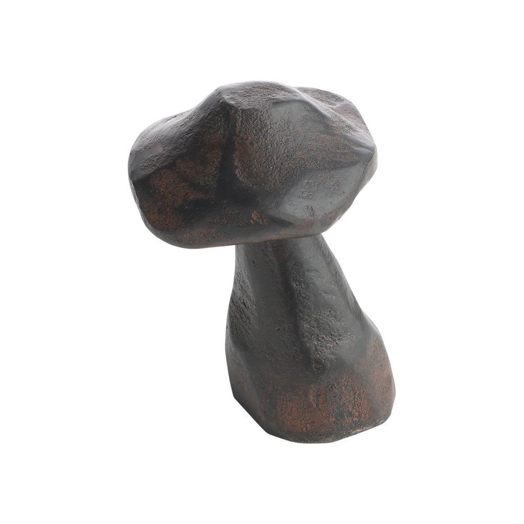 Jan Barboglio Hongos Cast Iron Mushrooms, Set of 3