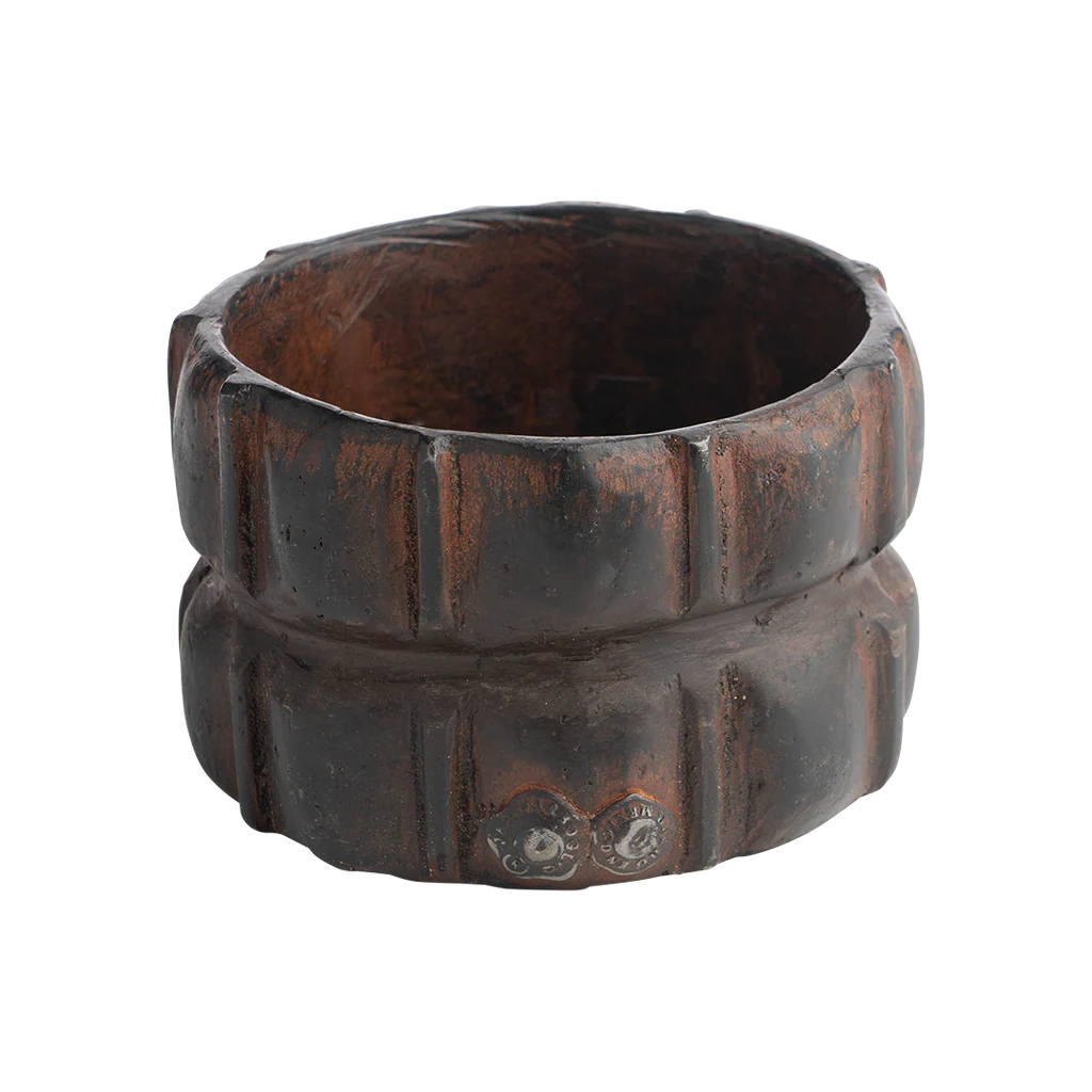 Jan Barboglio Iron Cuadro Corral Wine or Candle Holder