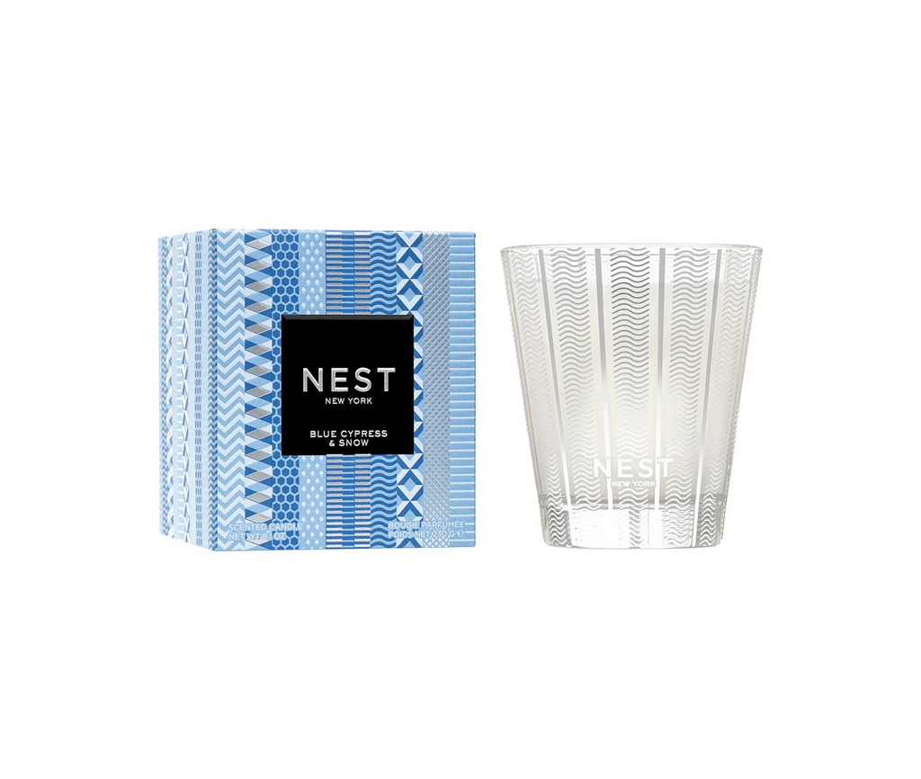 
NEST New York Blue Cypress & Snow Classic Candle