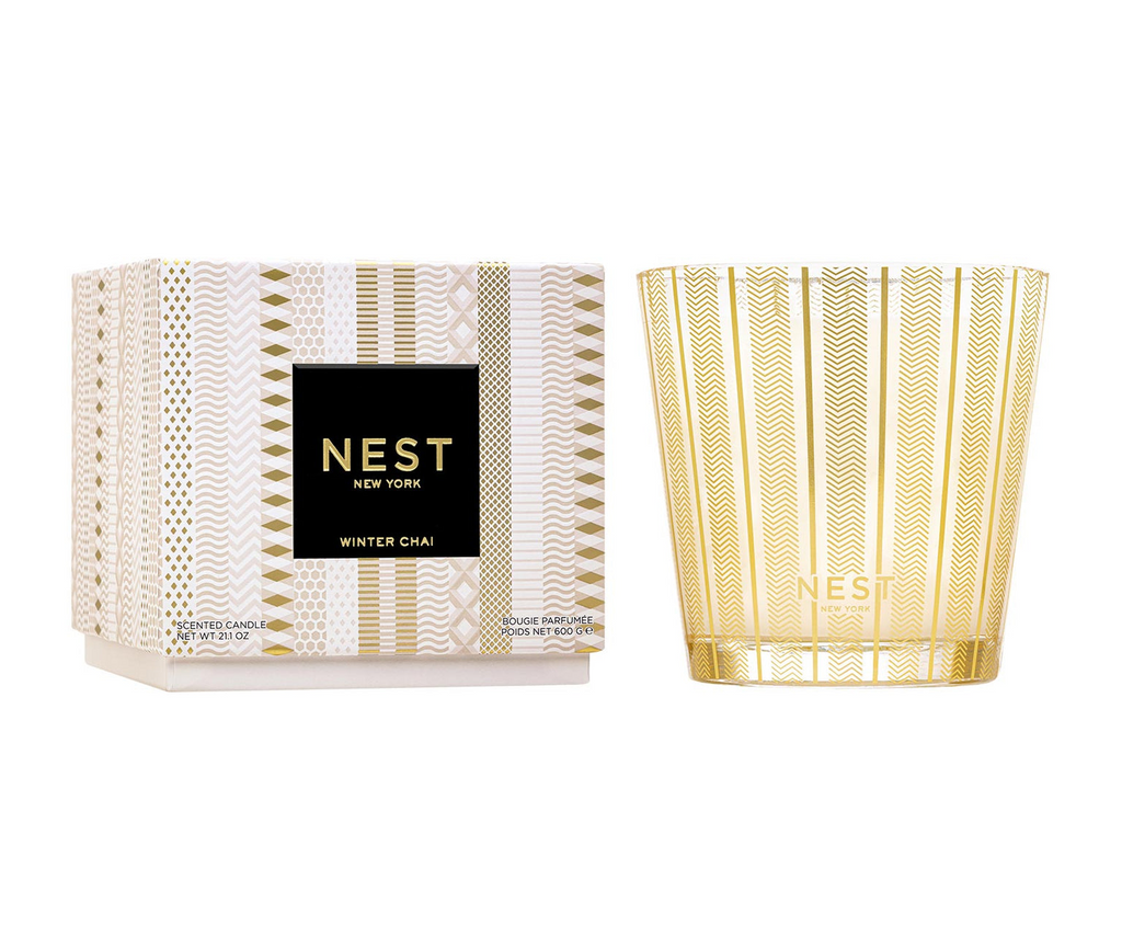 NEST New York Winter Chai 3-Wick Candle