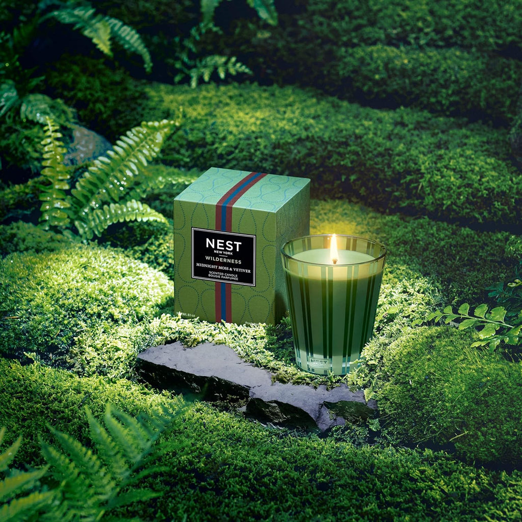 Nest New York Midnight Moss + Vetiver Classic Candle