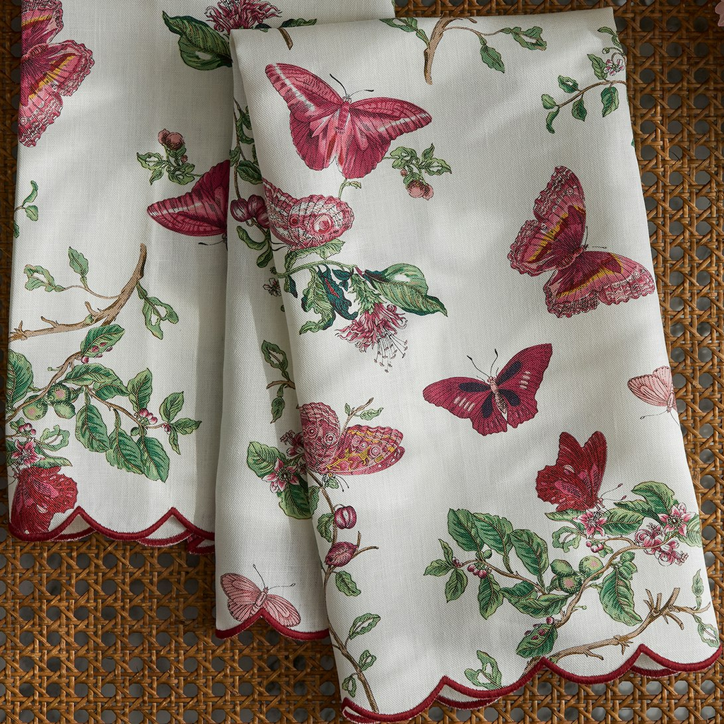 Matouk Baudin Butterfly Guest Towels