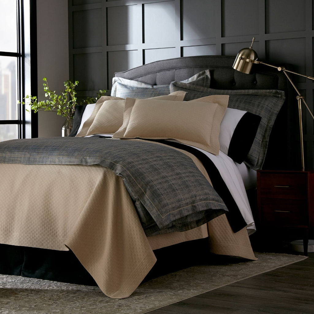 Peacock Alley Alyssa Cotton Matelassé Coverlets, Shams + Bed Skirts