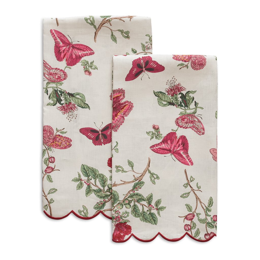 Matouk Baudin Butterfly Guest Towels