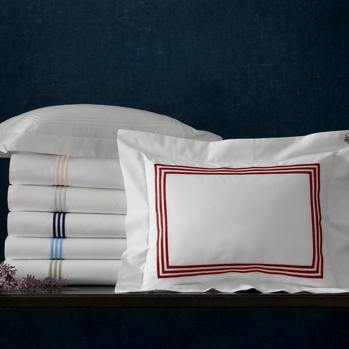 Tempo Stack Matouk Bel Tempo Flat Sheet – The Picket Fence