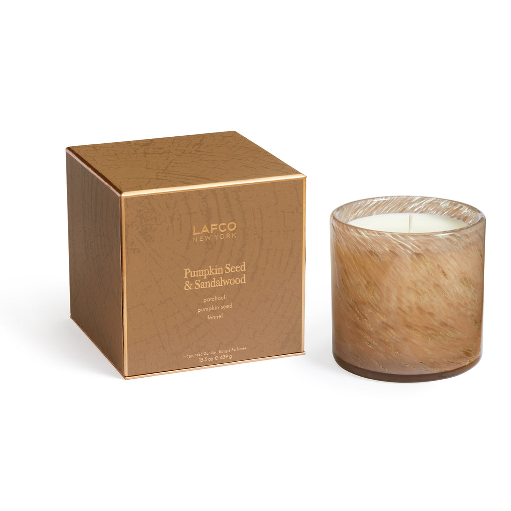 Lafco New York Pumpkin Seed & Sandalwood Candle
