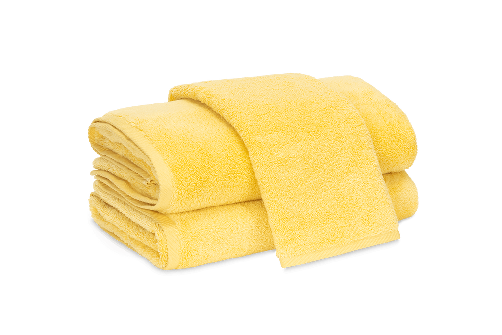 Matouk Milagro Towel in Canary Yellow