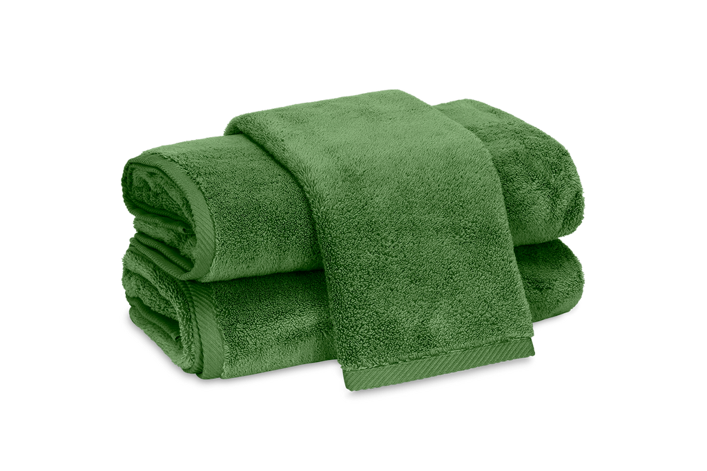 Matouk Milagro Towel in Grass Green