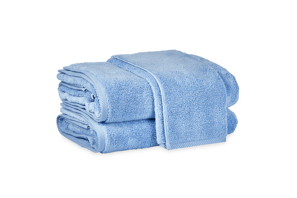 Matouk Milagro Towel in Azure Blue