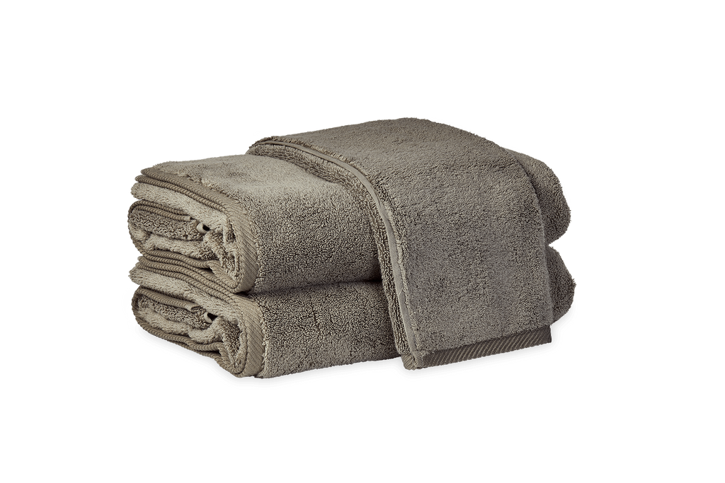 Matouk Milagro Towel in Steel Grey