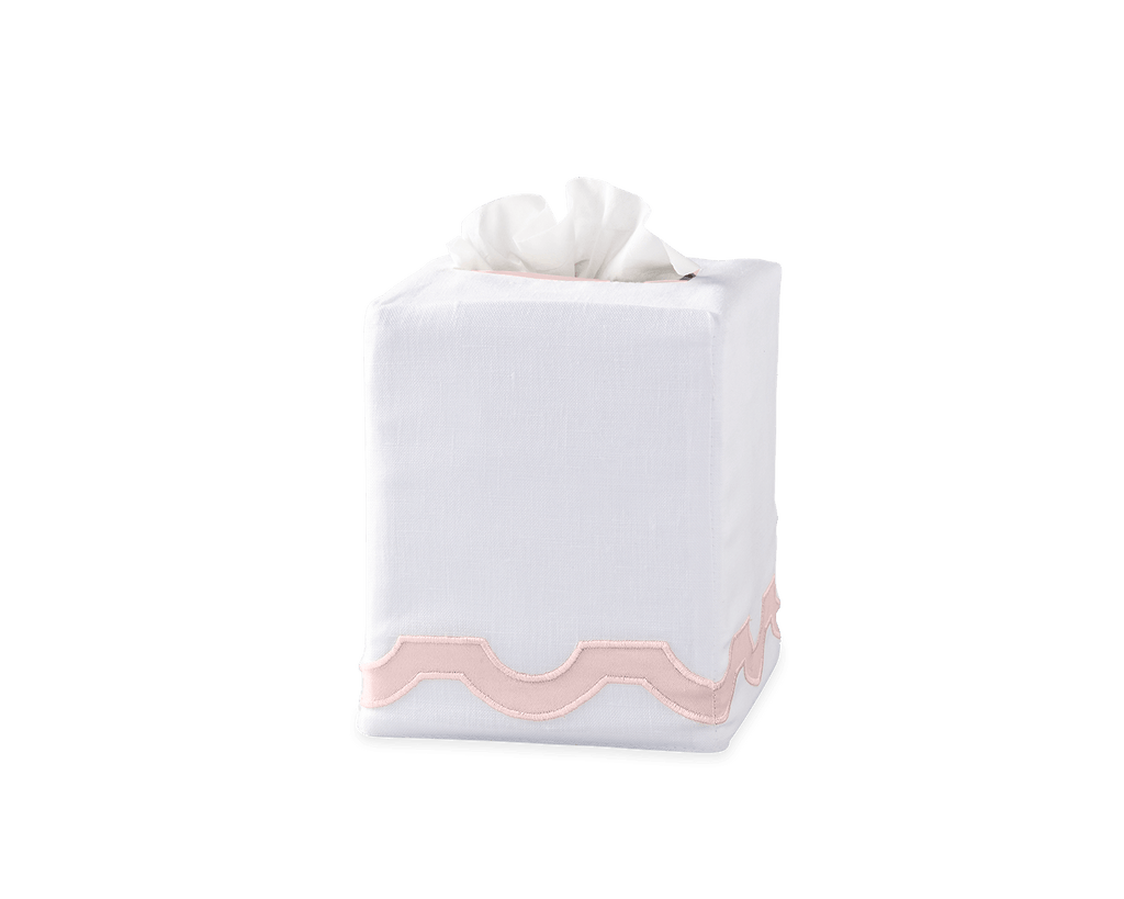 Matouk Mirasol Tissue Box Cover Pink