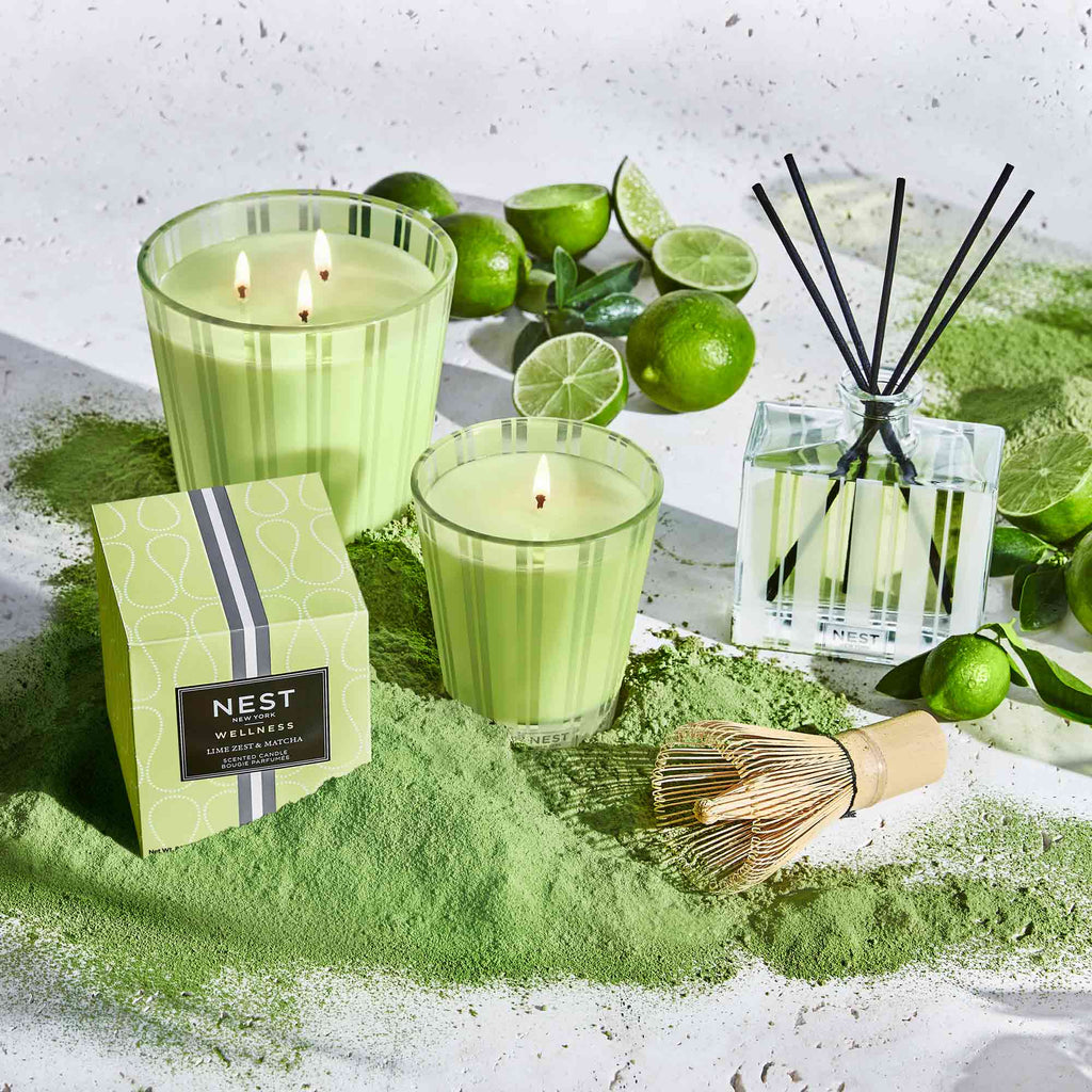 Nest New York Lime Zest & Matcha Reed Diffuser