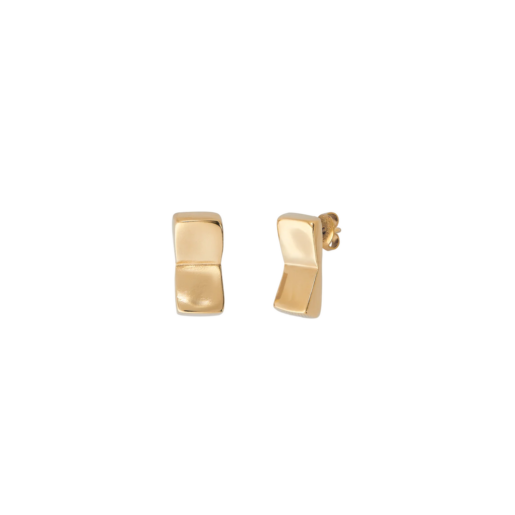Uno de 50 Rectangular-Shaped Stud Earrings