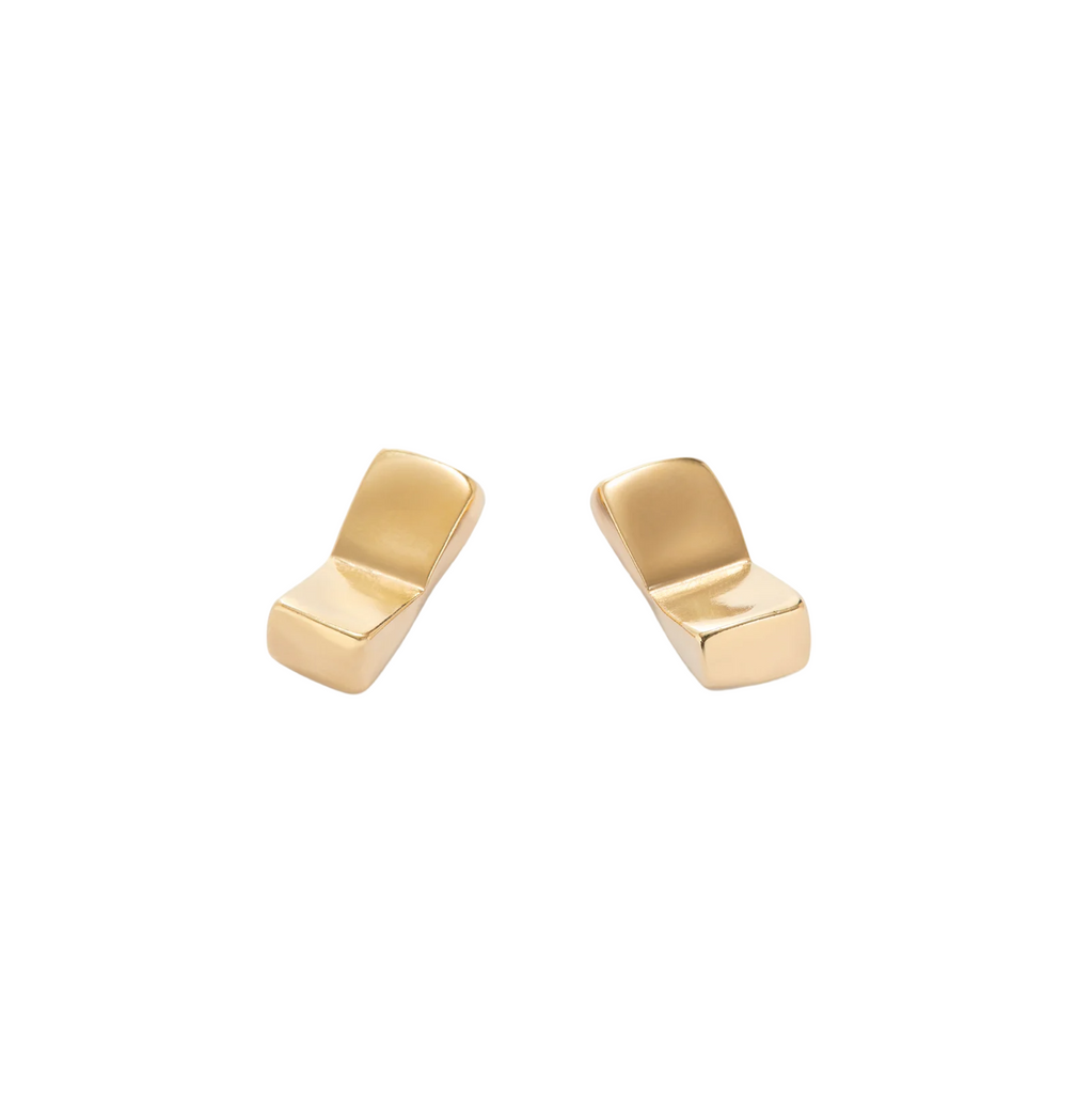 Uno de 50 Rectangular-Shaped Stud Earrings