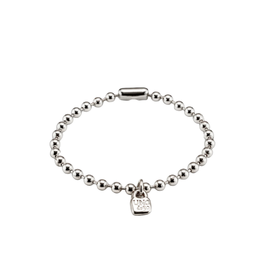 UNO de 50 Beaded charm bracelet