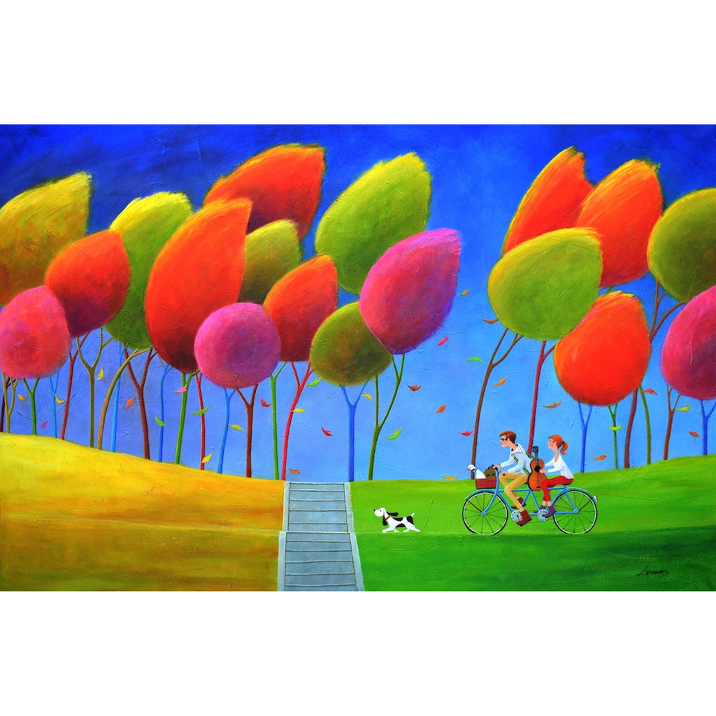 Artifact Puzzles Iwona Lifsches Riders On The Storm Wooden