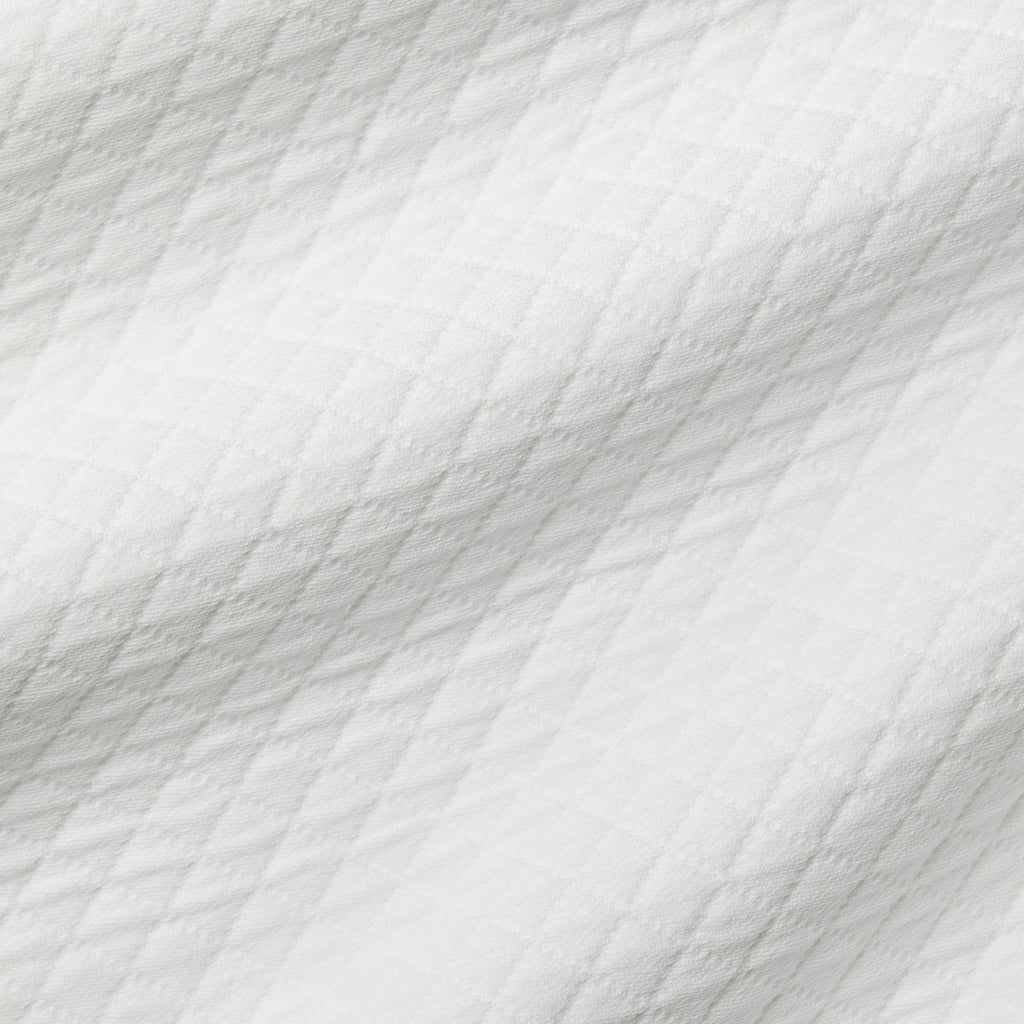 Sferra Fine Linens Rombo Coverlet + Shams White